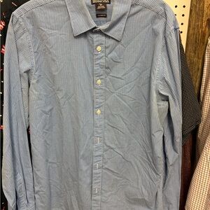 Brooks Brothers Blue Gingham Button Down Shirt